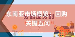 东南亚市场概览：回购 关键五问